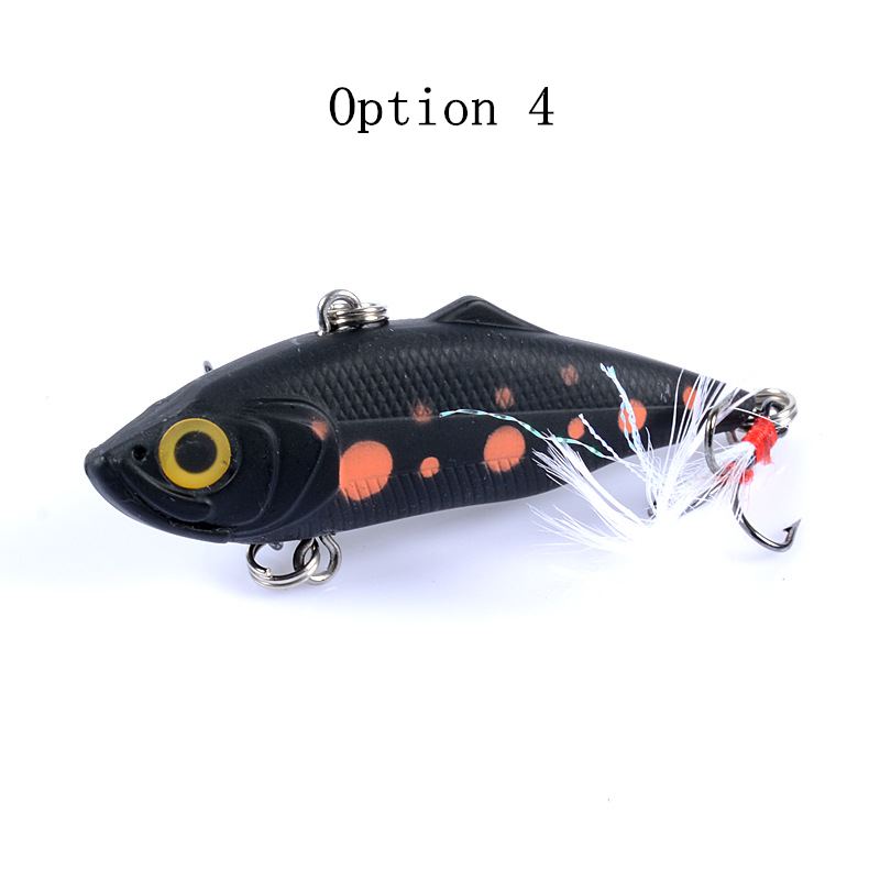 2pc 6.1cm 11.2g plastic sinking VIB lure lipless crankbait