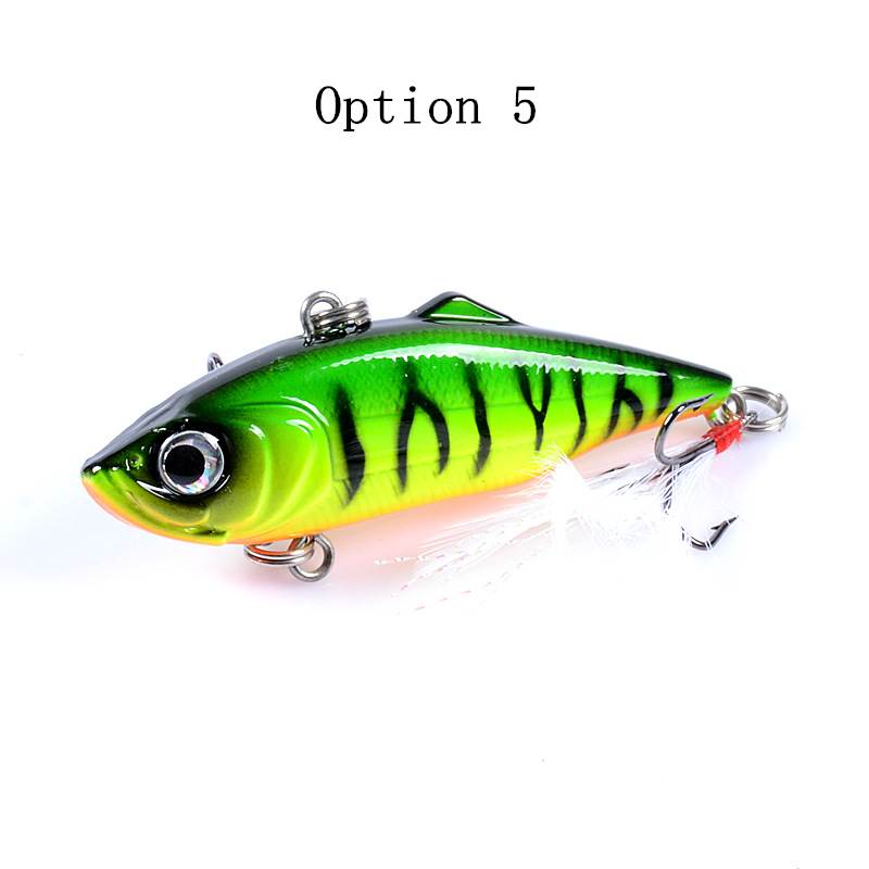 2pc 6.1cm 11.2g plastic sinking VIB lure lipless crankbait