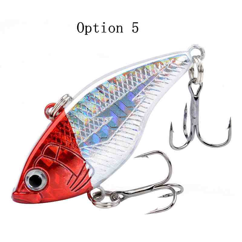 2pc 5cm 14g plastic sinking VIB lure lipless crankbait