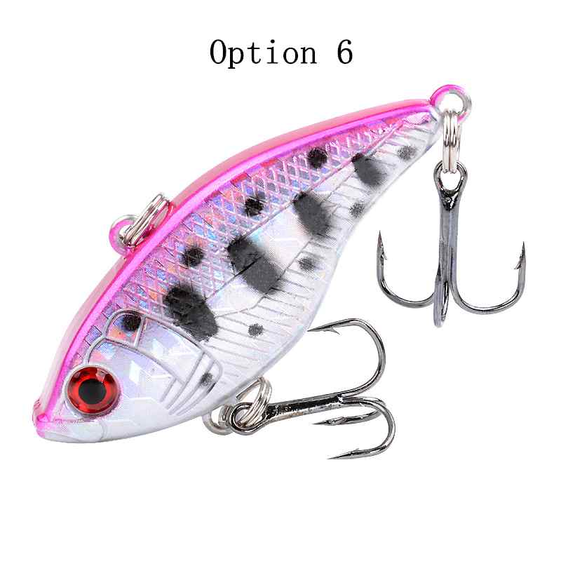 2pc 5cm 14g plastic sinking VIB lure lipless crankbait