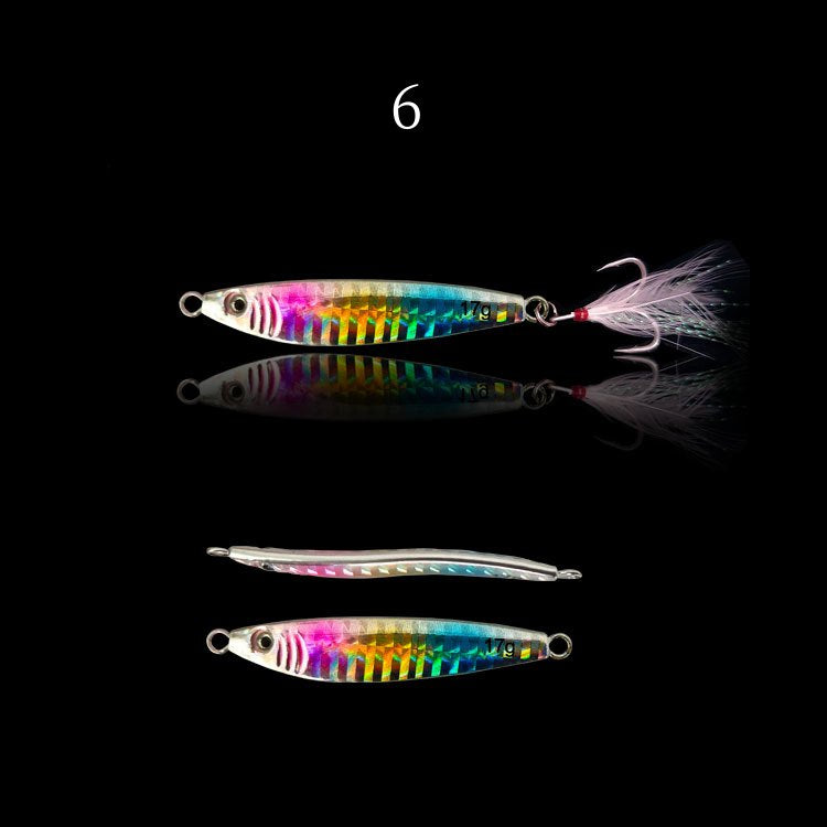 2 pc 25/30/40/60/80g S-shaped Jig fishing lure