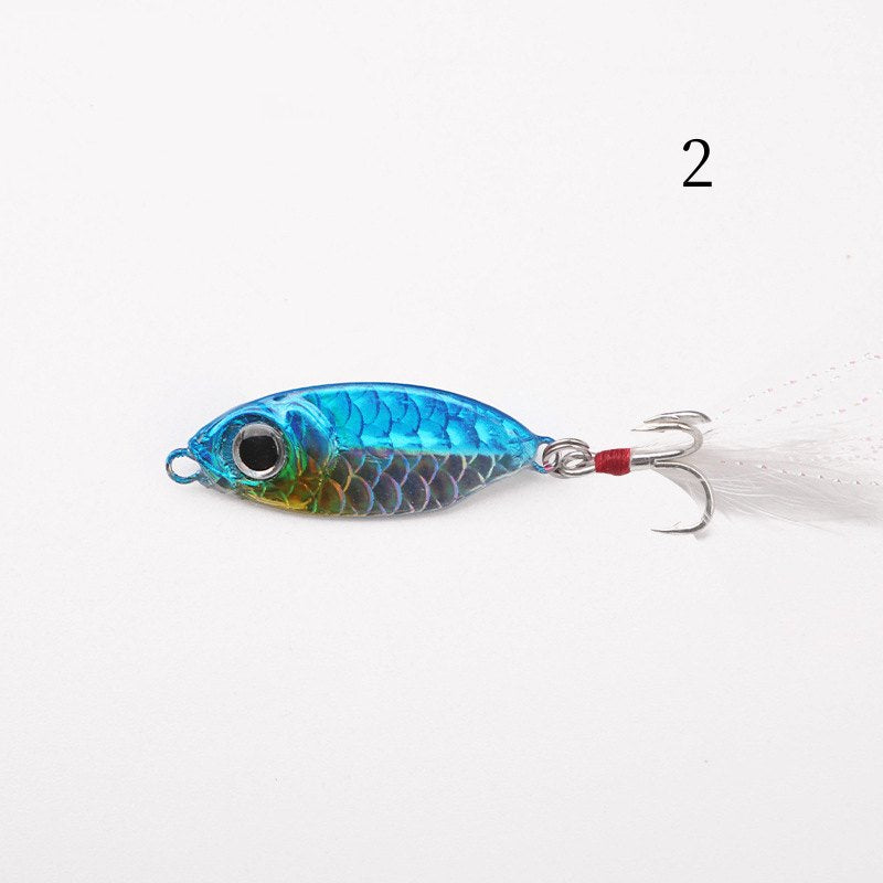 2pc 10/15/20g metal Jig lures
