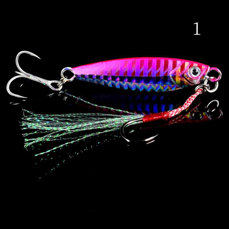 2pc 7/10/15/20/30g metal Jig lure