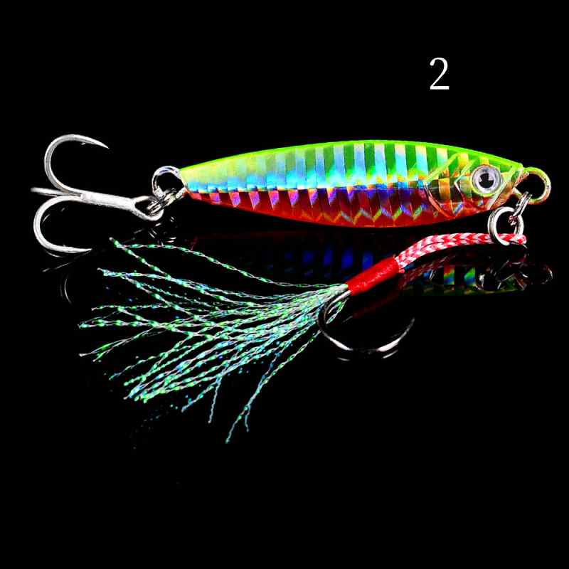 2pc 7/10/15/20/30g metal Jig lure