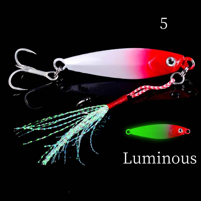 2pc 7/10/15/20/30g metal Jig lure