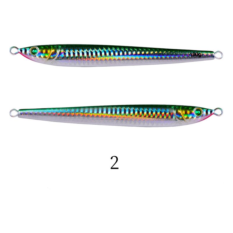 2pc 7/10/14/17/21/28/40/60/80/100g metal Jig lures