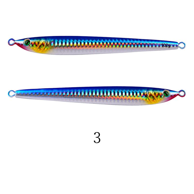 2pc 7/10/14/17/21/28/40/60/80/100g metal Jig lures