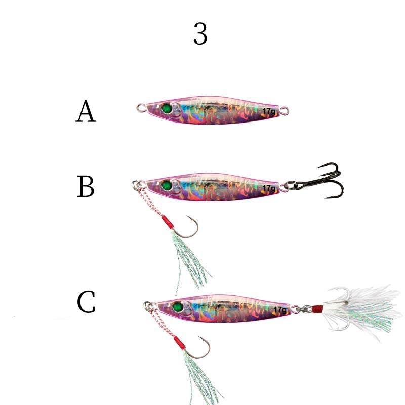 2pc 7/10/14/17/21g Jig fishing lure wholesale