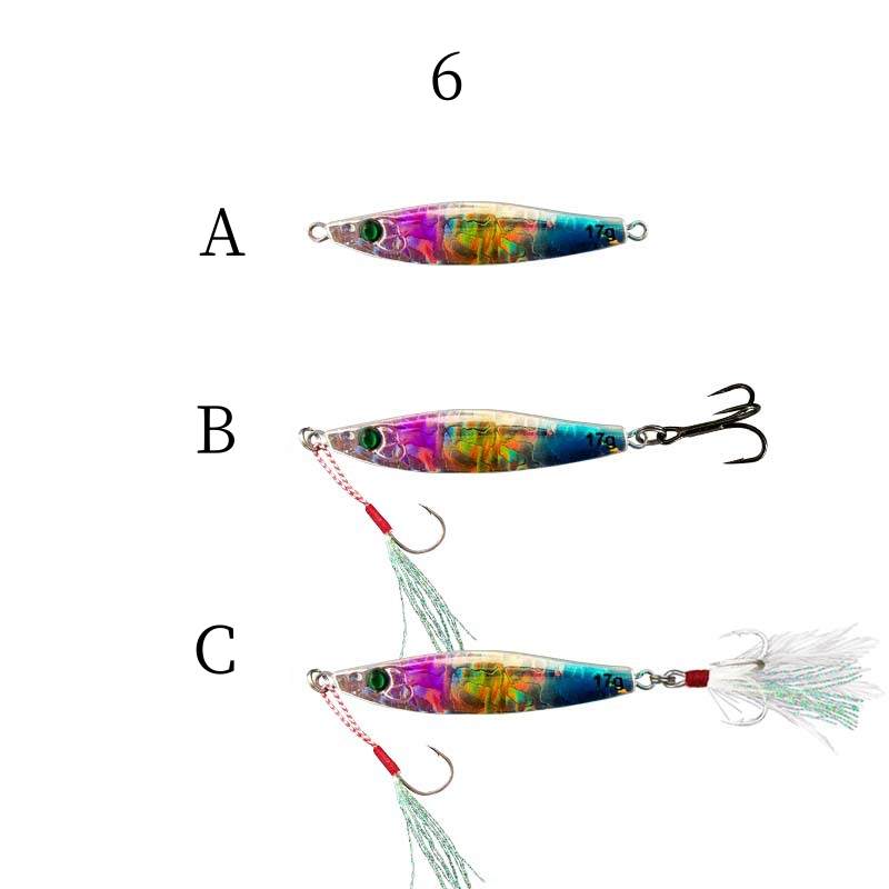 2pc 7/10/14/17/21g Jig fishing lure wholesale