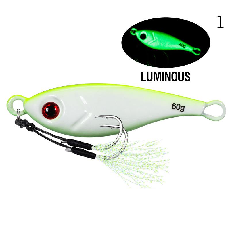 2 pc 7/10/15/20/30/40/60g Jigging lure