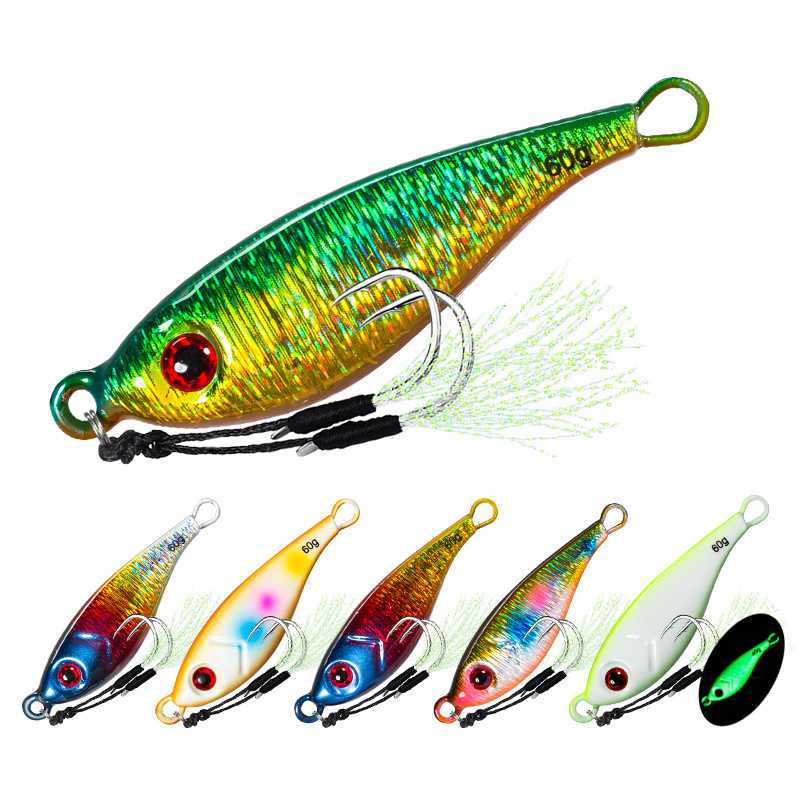 2 pc 7/10/15/20/30/40/60g Jigging lure