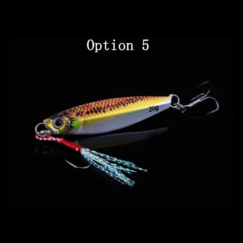 2pcs 7/10/15/20/25/30/40/60/80g metal Jig lures