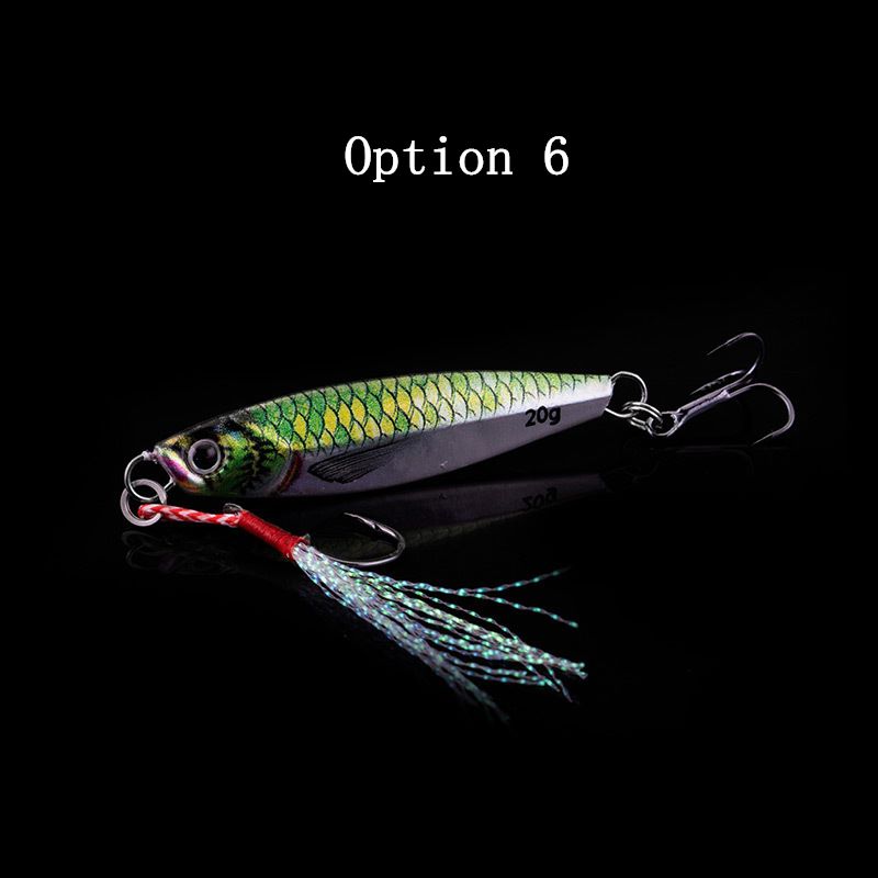 2pcs 7/10/15/20/25/30/40/60/80g metal Jig lures