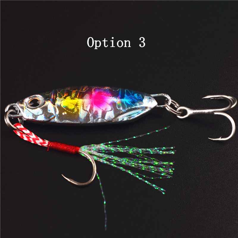 2pcs 10/15/20/25/30/40/60g metal Jig lures