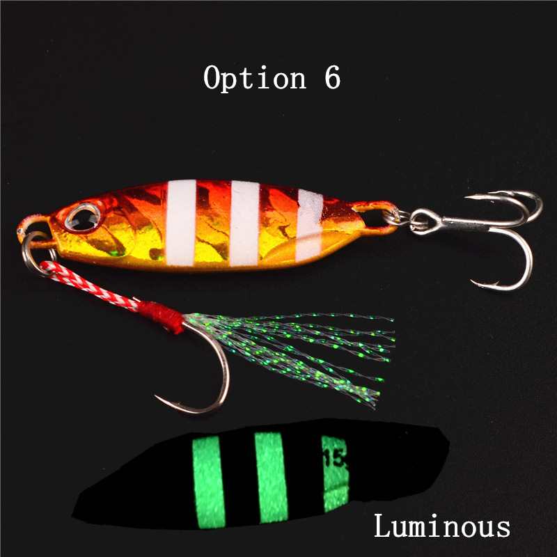 2pcs 10/15/20/25/30/40/60g metal Jig lures