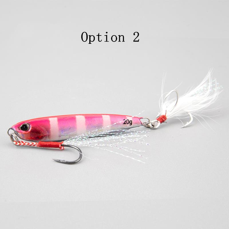 2pcs 10/15/20/25/30/40/60g Jigging lures