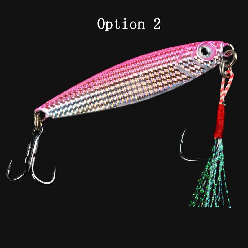 2pcs 7/10/15/20g metal Jigging lures