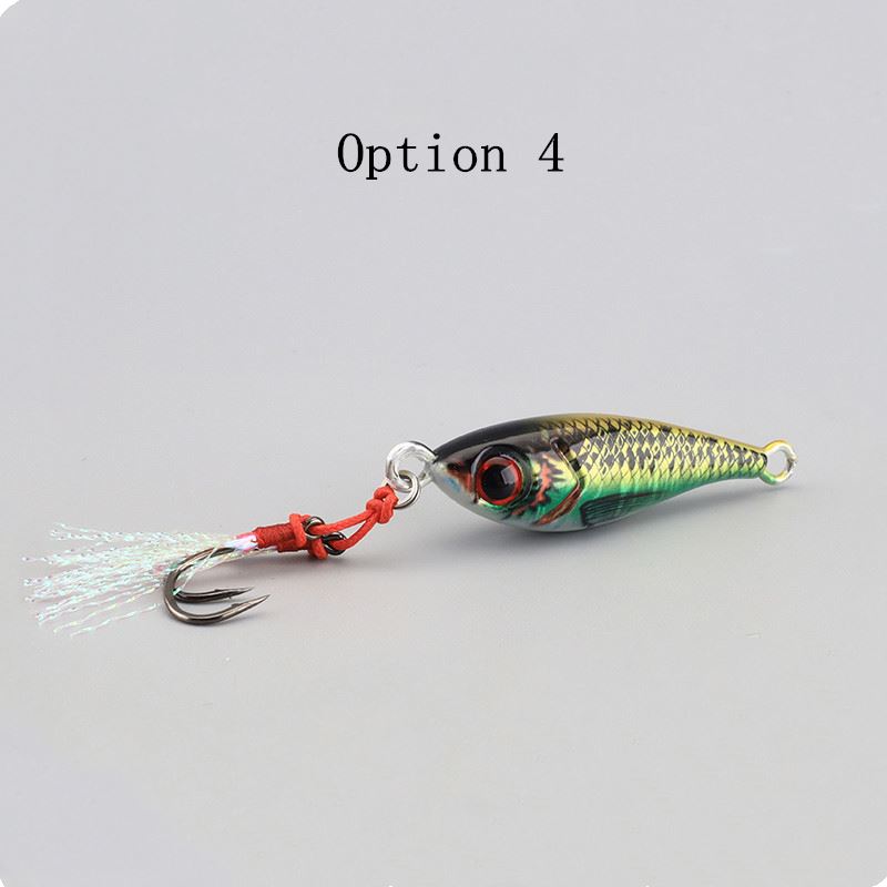 2pcs 10/15/20/30/40/60/80g metal Jig lures