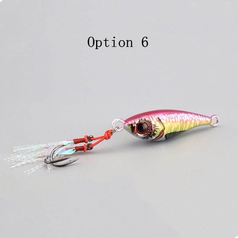 2pcs 10/15/20/30/40/60/80g metal Jig lures