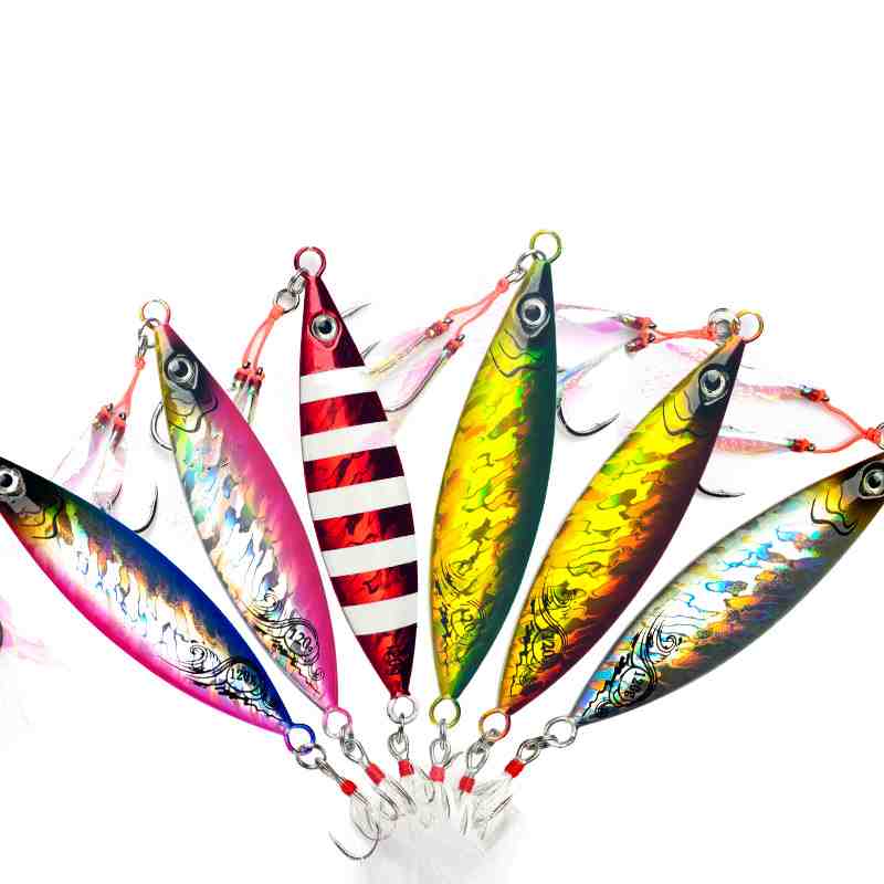 2pcs 20/40/60/80/100/120/150/200g Iron Plate Lure