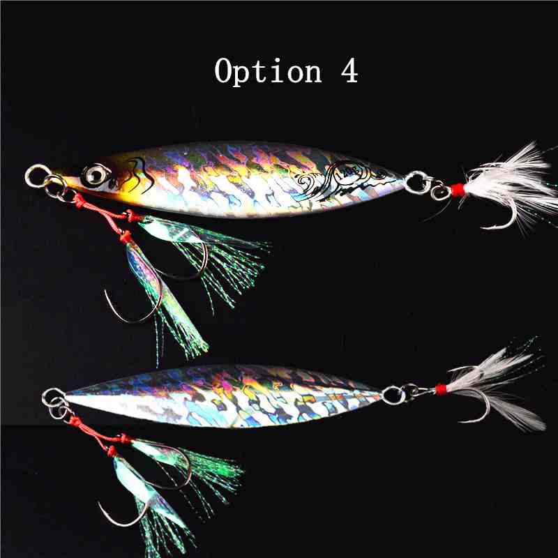2pcs 20/40/60/80/100/120/150/200g Iron Plate Lure