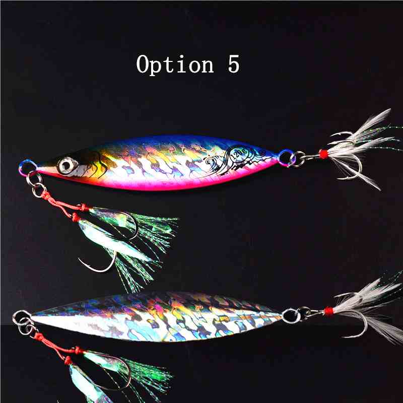 2pcs 20/40/60/80/100/120/150/200g Iron Plate Lure