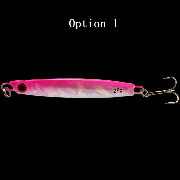 2pcs 25g metal Jig lures with Hook