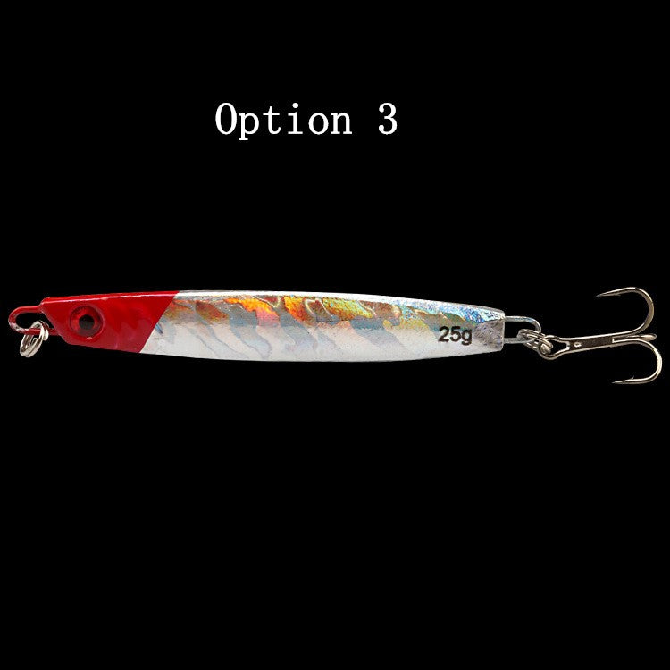 2pcs 25g metal Jig lures with Hook