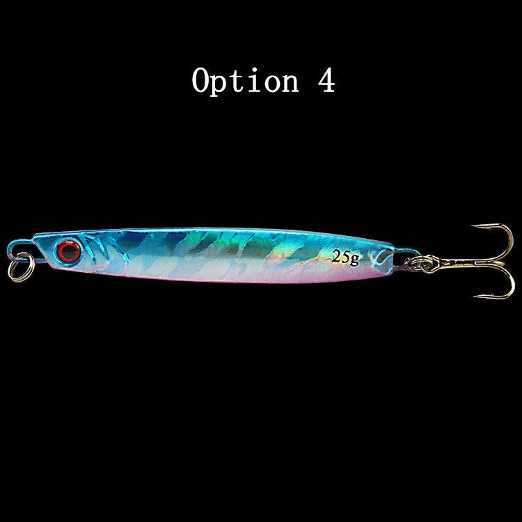 2pcs 25g metal Jig lures with Hook