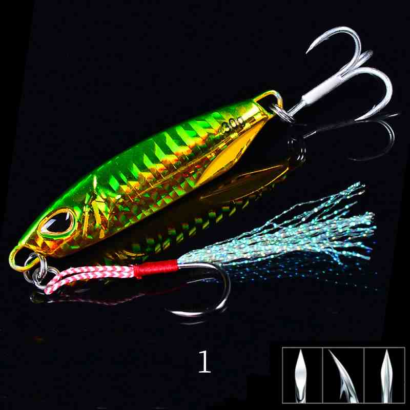 2pc 10/15/20/30/40/50g metal Jig lure