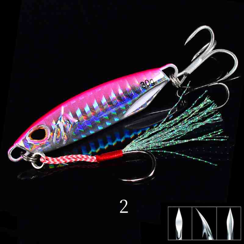 2pc 10/15/20/30/40/50g metal Jig lure