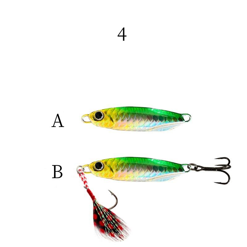 2pc 7/10/15/20/25/30/40g  metal Jig lure