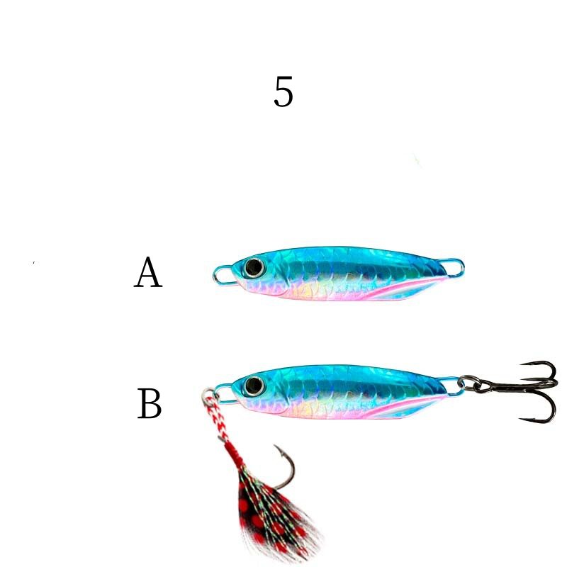 2pc 7/10/15/20/25/30/40g  metal Jig lure