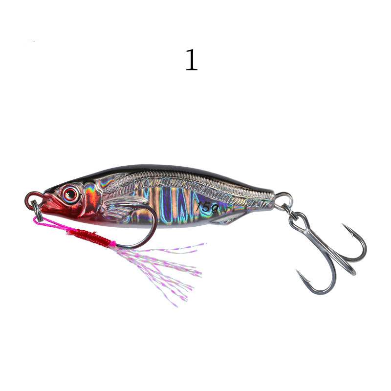 2pc 10/15/20g 3D printed JIG lure