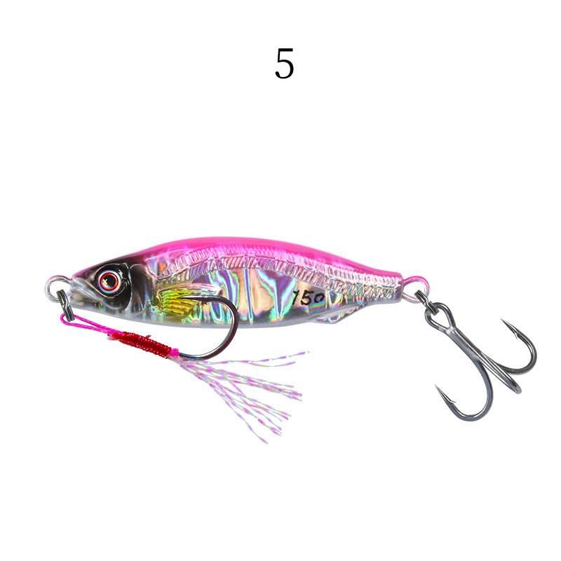 2pc 10/15/20g 3D printed JIG lure