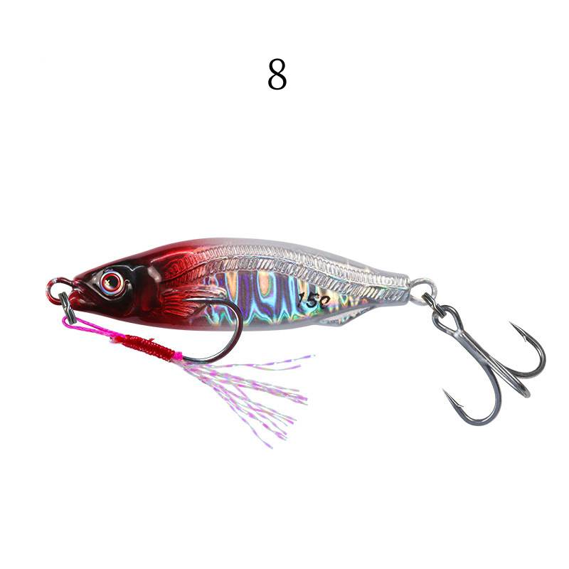 2pc 10/15/20g 3D printed JIG lure