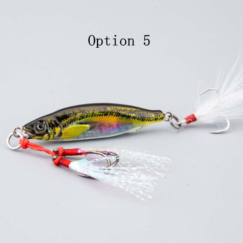 2pc 10/15/20/25/30/40/60/80g 3D printed JIG lure