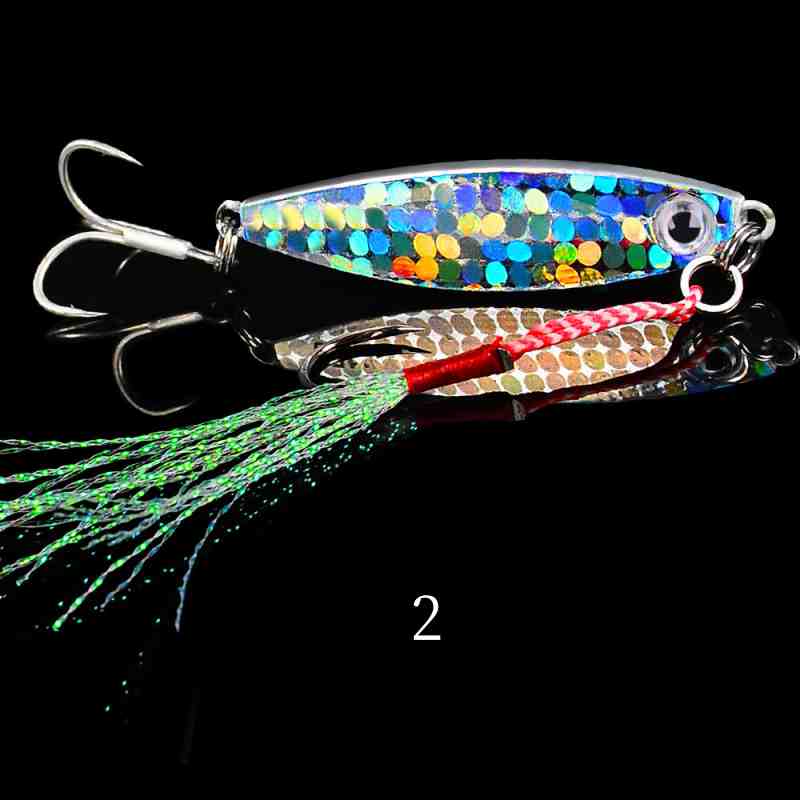 2pc 7/10/15/20/30g metal Jig lures