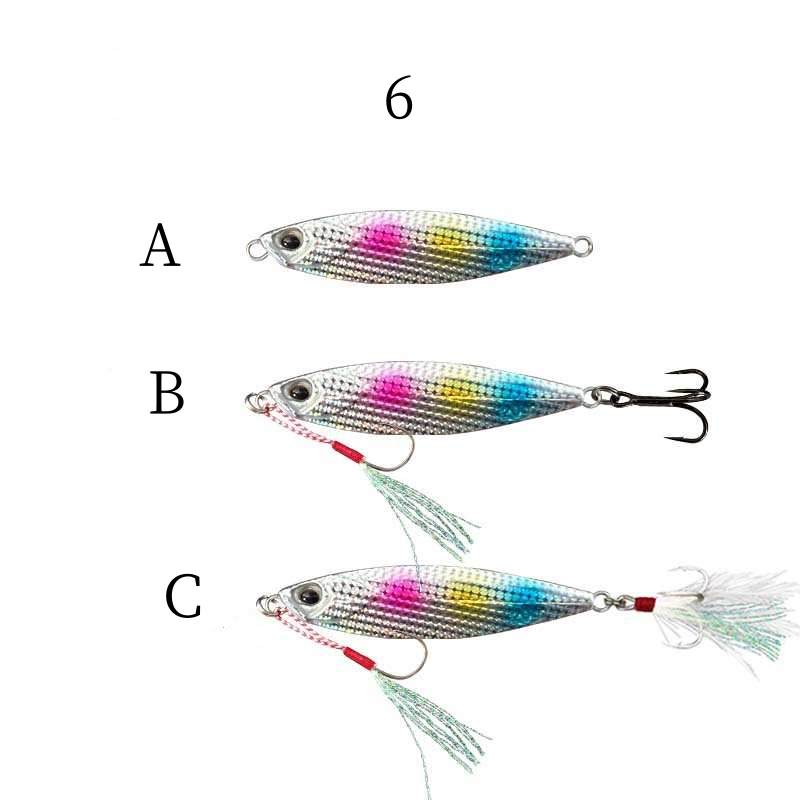 2pc 7/10/15g wholesale Jig fishing lures