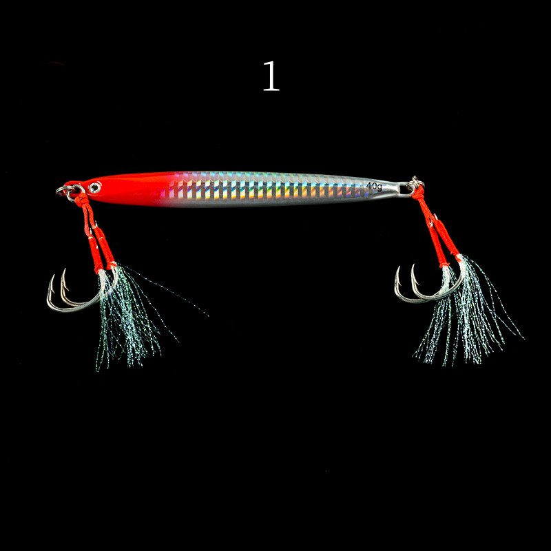 2 pc 40/60/80/100 big fish iron plate jigging lures wholesale