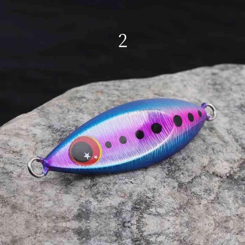 2pc 40/60/80/100/120/150/180/200g luminous jig lure