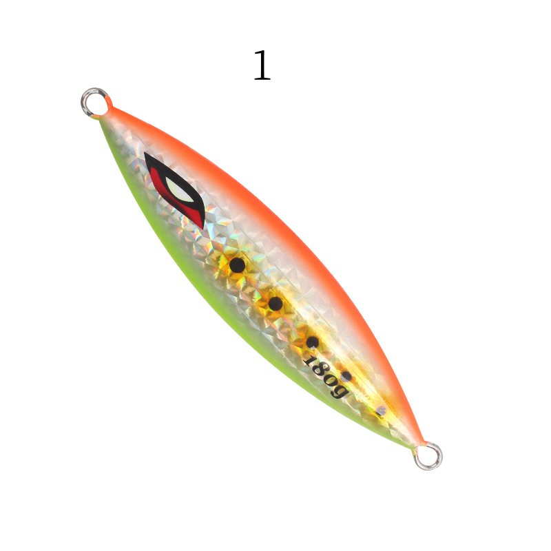 2pc 40/60/80/100/130/150/180/200/220/300/500/750/1000g luminous jig lure