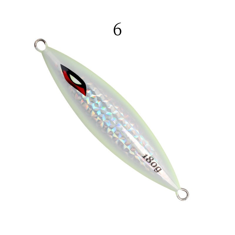 2pc 40/60/80/100/130/150/180/200/220/300/500/750/1000g luminous jig lure