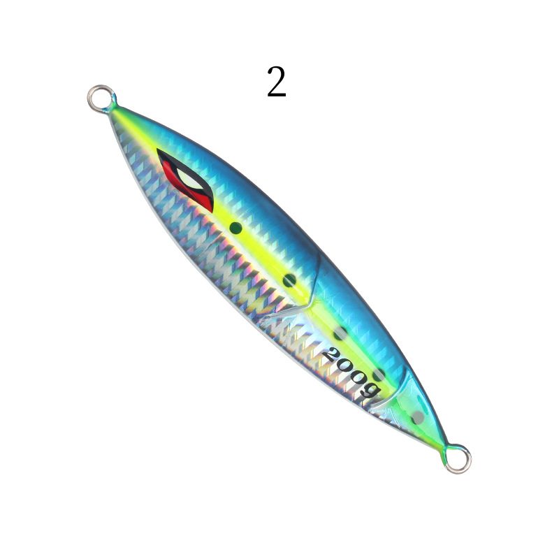 2pc 60/80/100/120/150/200/250g luminous jig lure