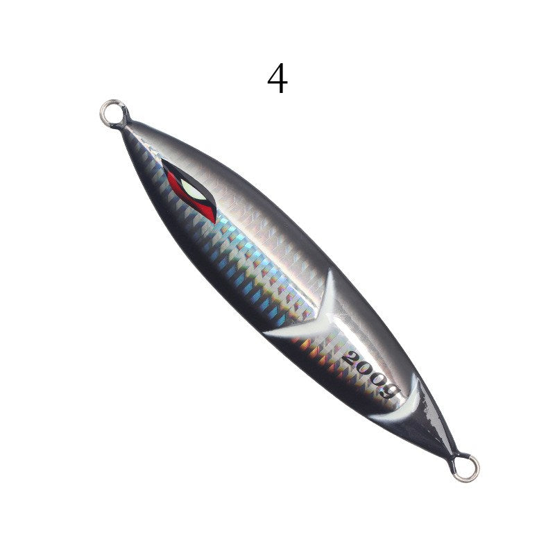 2pc 60/80/100/120/150/200/250g luminous jig lure