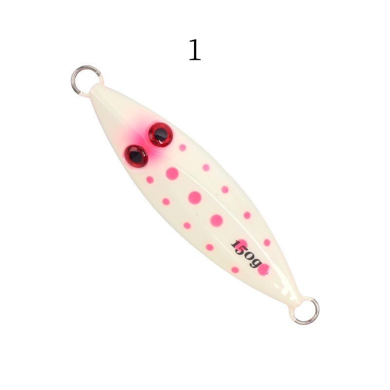 2pc 100/150/200/250g luminous jig lure