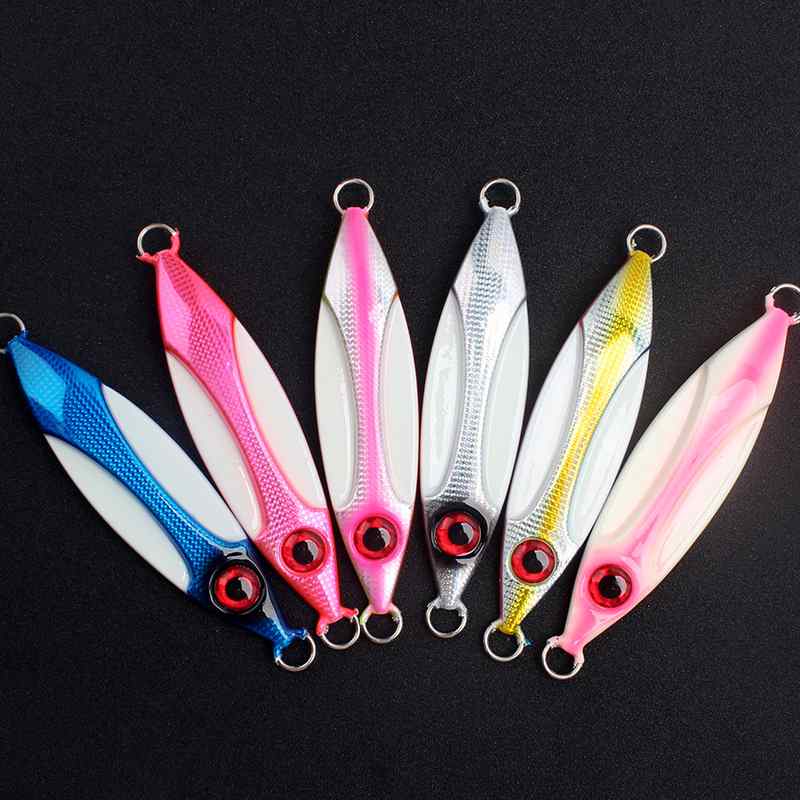 2pc 100/150/200/250g luminous jig lure