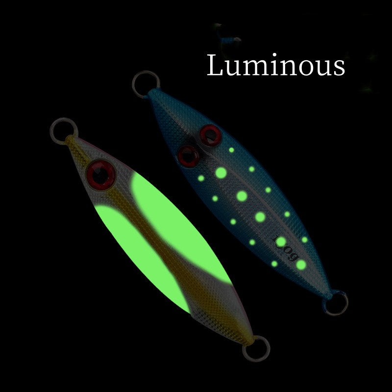 2pc 100/150/200/250g luminous jig lure