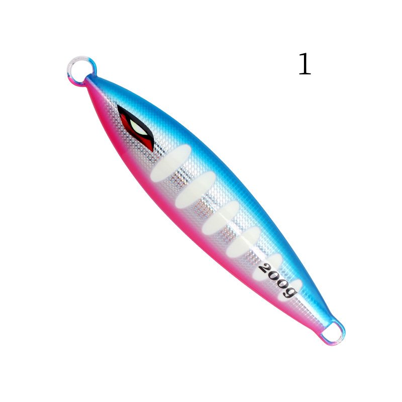 2pc 130/150/180/200/220g luminous jig lure