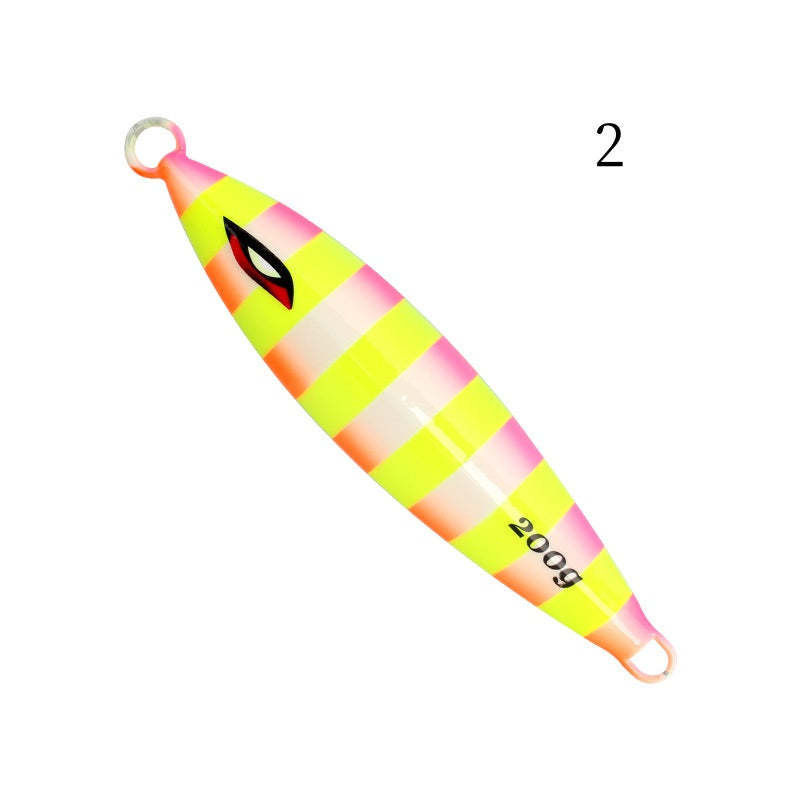 2pc 130/150/180/200/220g luminous jig lure